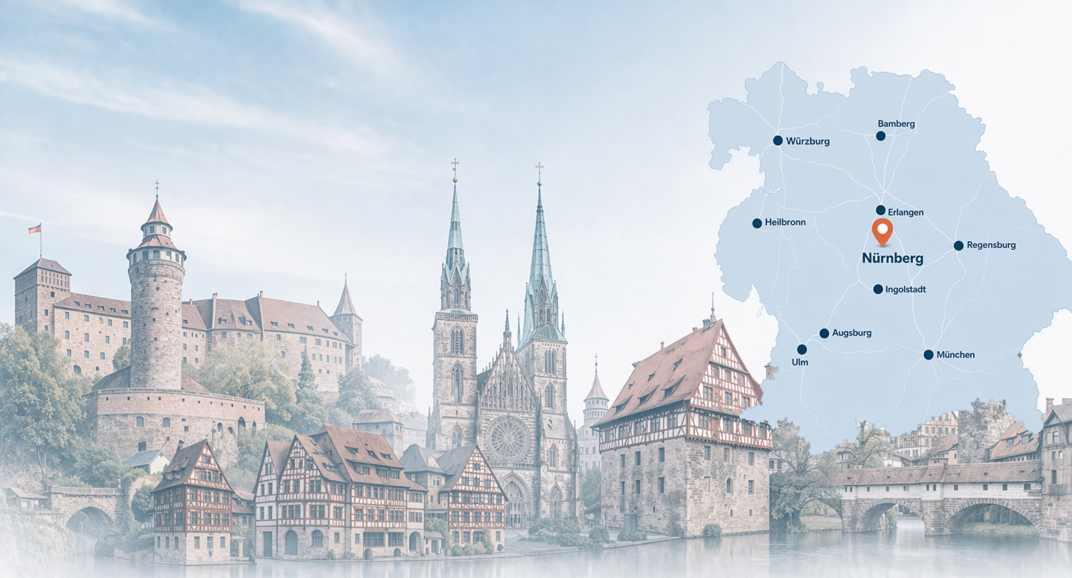 Servicegebiet Personalberatung Nürnberg